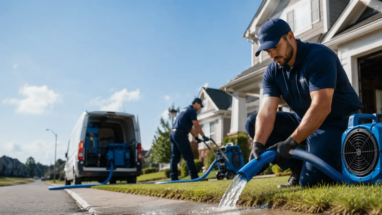 Flood Damage Restoration in Low Moor, VA